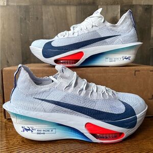 Nike Air Zoom Alphafly NEXT% 3 'Football Grey Blue Void Mens Size 11 Shoes W/bag
